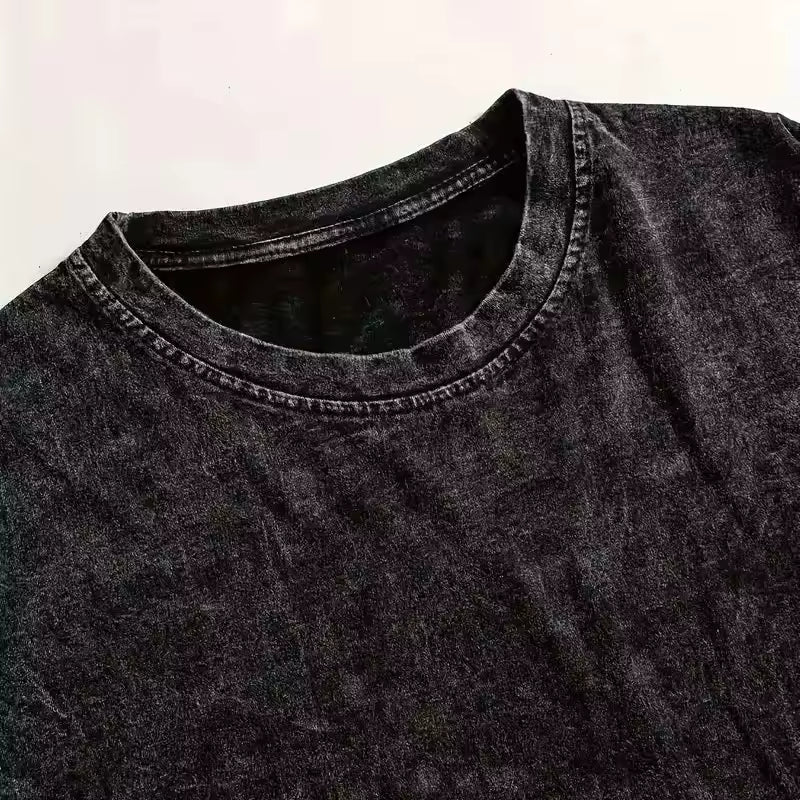 Zenitsu Flow State Oversized Washed Graphic T-Shirt